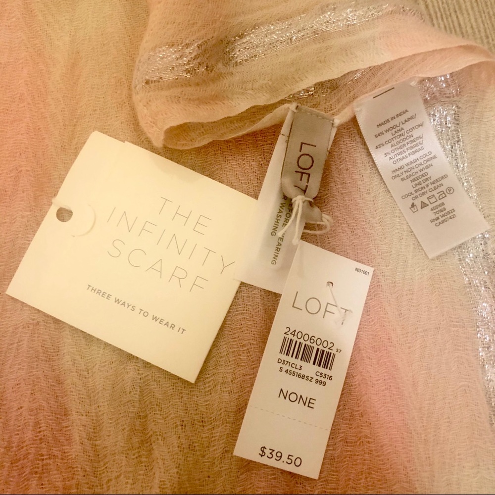 NWT Loft Infinity Scarf
